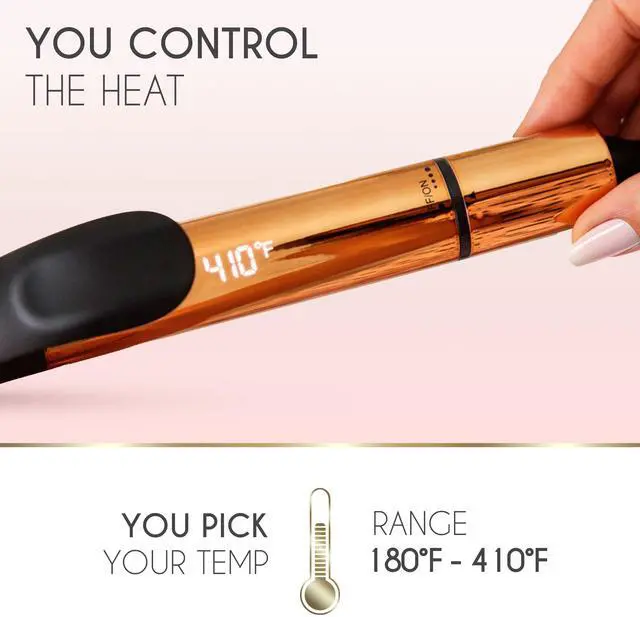 Alt view image 3 of 7 - Curling Iron 1 Inch  Professional Hair Curler  Curling Wand  Ceramic Curling Irons  Transform Your Look in Seconds  Suitable for All Hair Types  Say Goodbye to Heat Damage