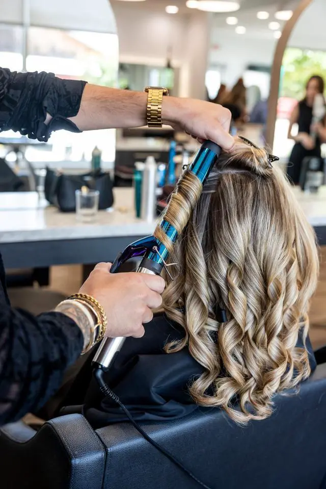 Alt view image 6 of 7 - _Mega Brand Nano Titanium Professional 1.25" Curling Iron with Extended Barrel Perfect for Longer Hair