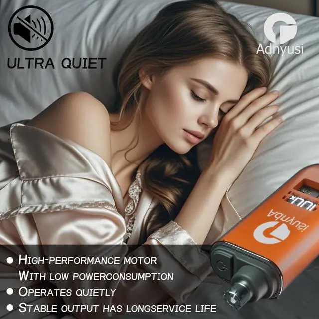 Alt view image 6 of 6 - _Mega Brand -2025 Professional Painless Nose Hair Trimmer, Unisex, USP Charging Digital Display, Double-Edged Blade That Does Not Harm The Nasal Cavity, Easy to Clean, Portable and Lightweight Design