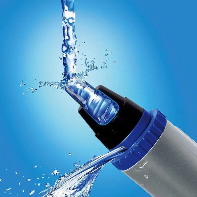 Alt view image 7 of 7 - _Mega Brand ER-GN30-K Nose, Ear n Facial Hair Trimmer Wet/Dry with Vortex Cleaning System, Black