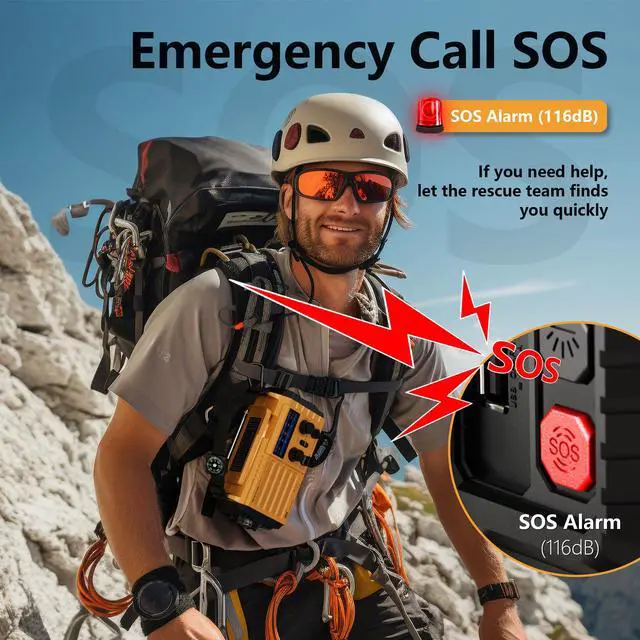 Alt view image 6 of 7 - _Mega Brand Solar Hand Crank 5-Way Power Emergency Radio,AM/FM/Shortwave/NOAA Alert Survival Portable Radio,Power Bank USB Charger,Camping Flashlight,Reading Lamp,Headphone Jack,SOS,Compass