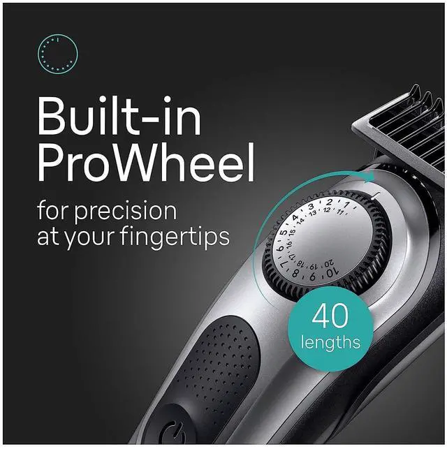 Alt view image 6 of 7 - _Mega Brand All-in-One Men's Shaving Kit Series 7 7420, 11-in-1 Beard, Face, Nose, Ear Trimmer, Hair Clippers, Body Groomer and Manscaping
