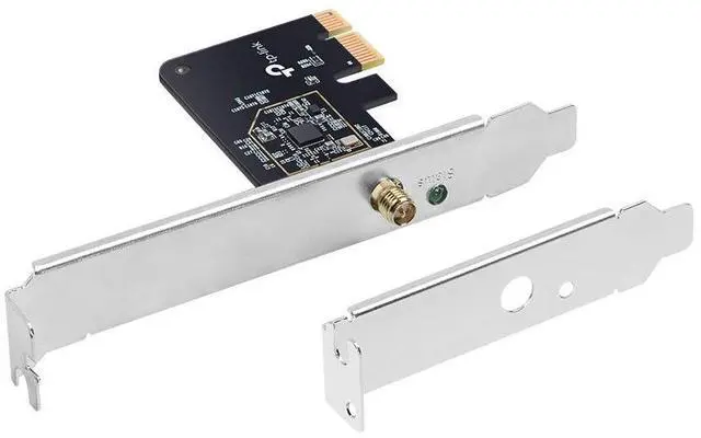 Alt view image 3 of 6 - _Mega Brand  PCIe WiFi Card AC600 for Desktop PC, Dual Band Wireless Internal Network Card(Archer T2E) High-Gain Antenna, MU-MIMO, WPA3, Low Profile, Supports Windows 10/11