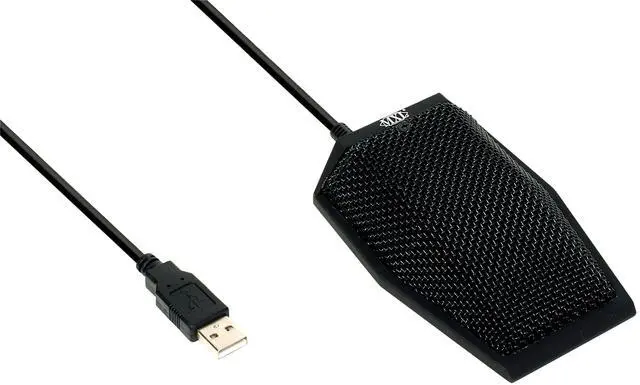 Main image of 404 USB Boundary Condenser Conferencing Microphone - Black