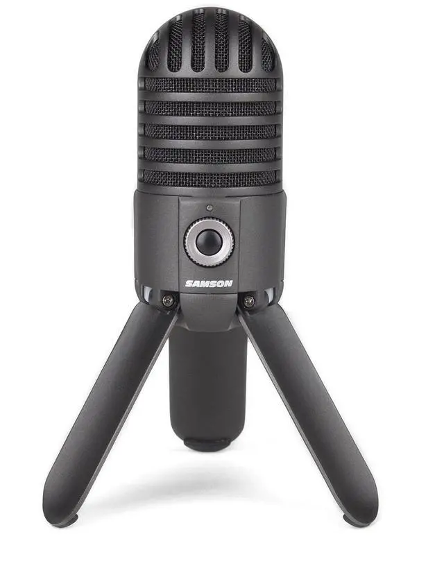 Main image of _Mega Brand Meteor USB Microphone (Titanium Black)