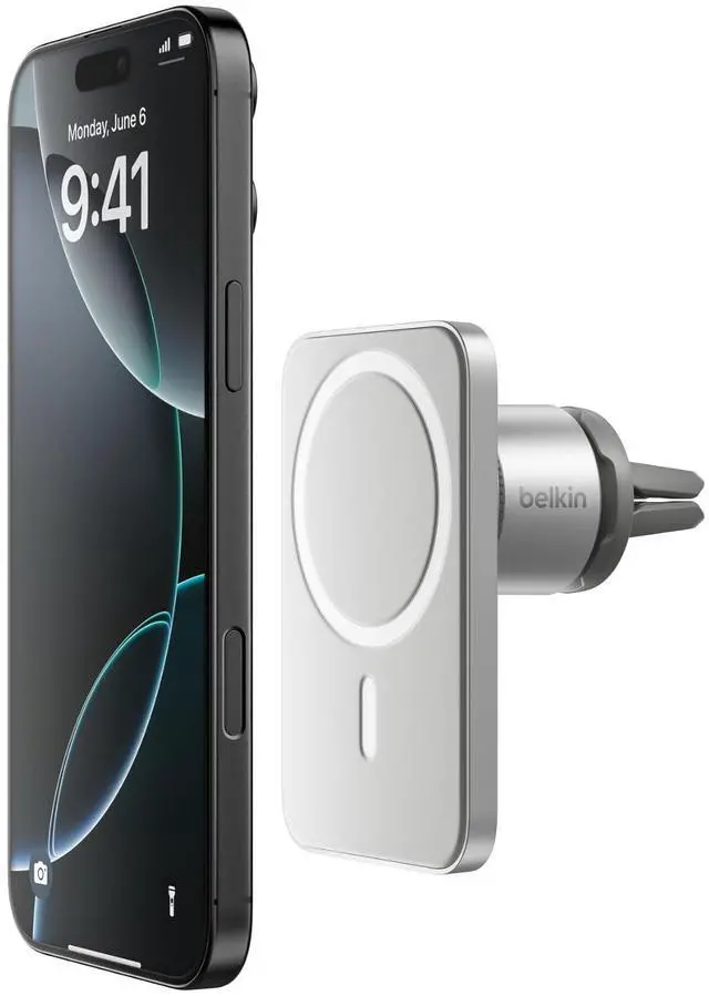 Main image of MagSafe Vent Mount Pro - MagSafe Phone Mount for Car, Magnetic Phone Holder Compatible with iPhone 17, 16, 15, Series, 14 Series, Pixel 10, and More - Gray