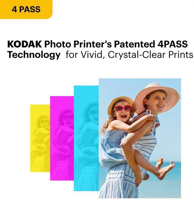 Alt view image 4 of 7 - _Mega Brand Dock Plus 4PASS Instant Photo Printer, 4x6 inches, 50 Sheets Bundle