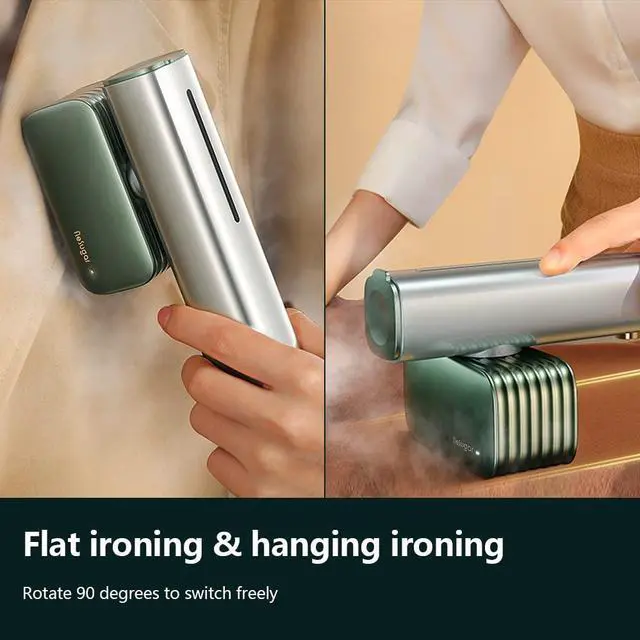 Alt view image 5 of 6 - Steamer for Clothes Steamer, Fashion Portable Handheld Garment Steamer, 0.8lbs Lightly, 15s Fast Heat-up, 10 Minutes of Continuous Steam, Light Mini Steam Iron for travel and home(100-120V)