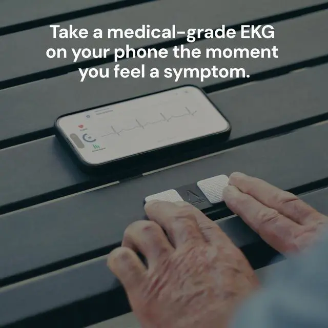 Alt view image 3 of 6 - _Mega Brand KardiaMobile 1-Lead Personal EKG Monitor Record EKGs at Home Detects AFib and Irregular Arrhythmias Instant Results in 30 Seconds Easy to Use Works with Most Smartphones