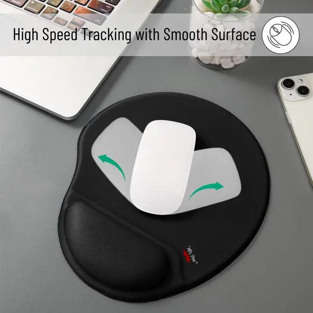 Alt view image 7 of 7 - Mouse Pad with Wrist Support, Ergonomic Pad, Gel Gaming Support