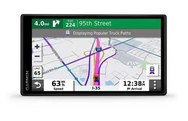 Alt view image 3 of 6 - _Mega Brand Dezl OTR500, 5.5-inch GPS Truck Navigator, Custom Truck Routing and Load-to-Dock Guidance, 010-02603-00