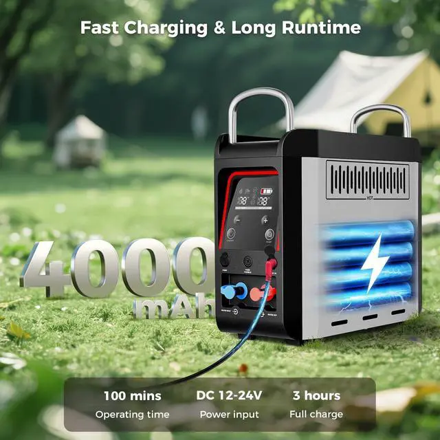 Alt view image 3 of 7 - _Mega Brand Nano 3 Ultra, Constant Temperature Portable Propane Water Heater, Rechargeable Water Heater & Shower Pump, Propane Camping Shower, for RVs, Hiking, Fishing & Glamping