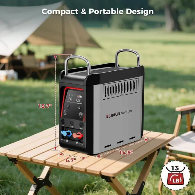 Alt view image 5 of 7 - _Mega Brand Nano 3 Ultra, Constant Temperature Portable Propane Water Heater, Rechargeable Water Heater & Shower Pump, Propane Camping Shower, for RVs, Hiking, Fishing & Glamping