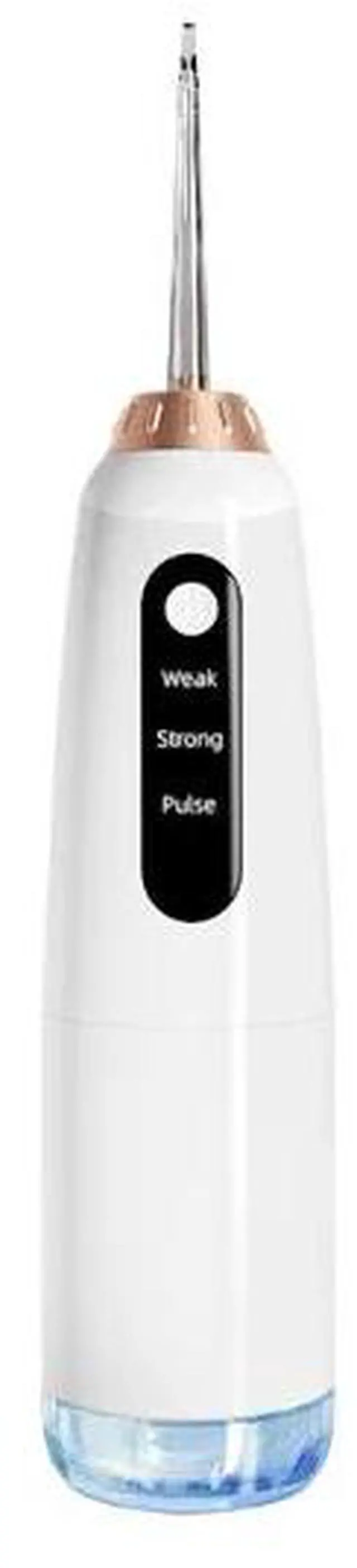 Alt view image 4 of 5 - _Mega Brand Portable Water Flosser 310 ml, USB-C Rechargeable Oral Irrigator with LCD, 3 Modes 4 Jet Tips, IPX7 Waterproof Travel Water Pick, Teeth/Braces/Implant Clean, Collapsible 210-310 ml Tank,