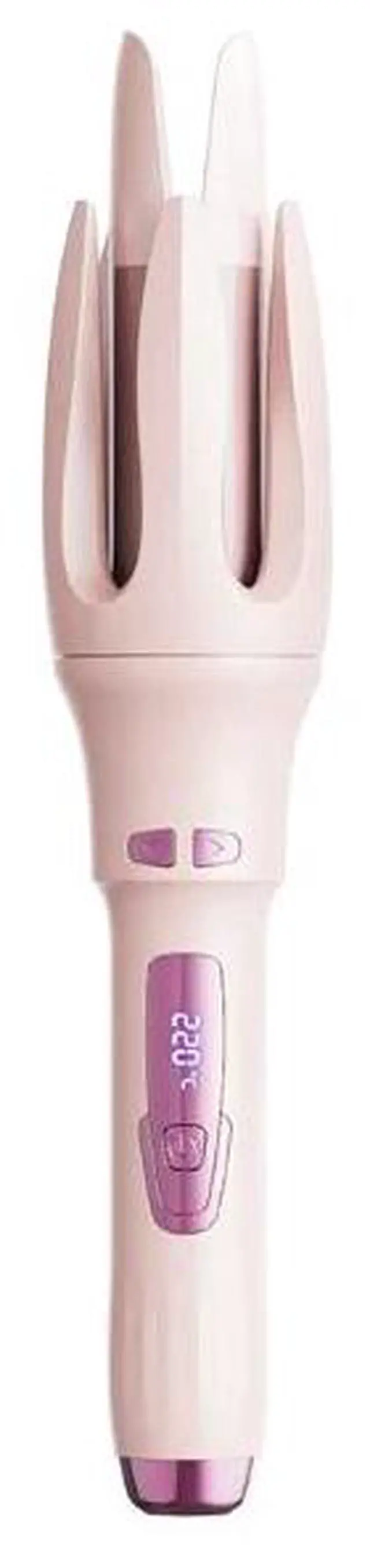 Main image of _Mega BranAuto Curling Iron 274g, One-Press Automatic CurlingWand with LCD Display, 9 Temps 250-450°F, Ceramic Barrel 1.1 inch, 30s Fast Heat, Dual Voltage, Portable Salon Curler for Long/Short Hair,