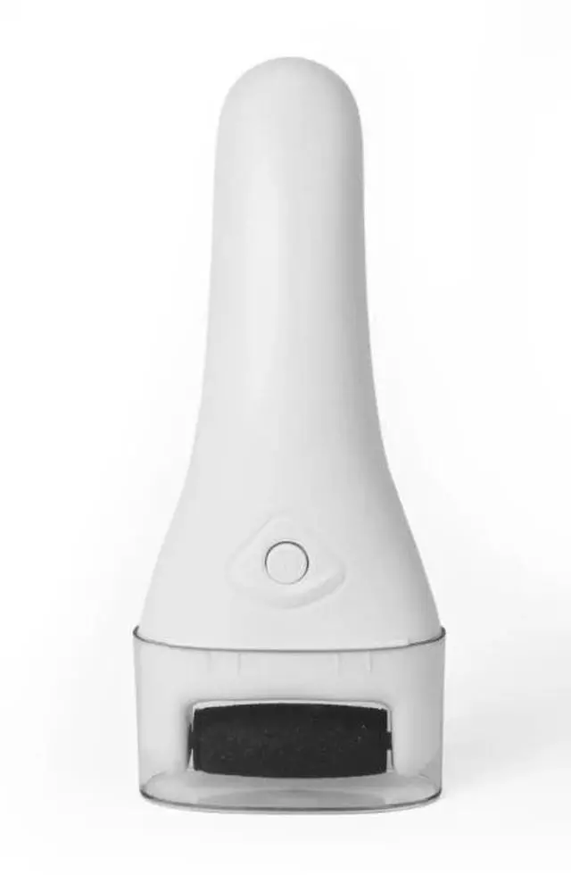 Main image of White Electric Foot Callus Remover 137g,Rechargeable Pedicure Grinder with Dust-Proof Cover, 3 Speeds, 3 Replaceable Quartz Heads, IPX5 Wet&Dry, LED Light, Portable Foot File for Dead Skin & Cracked