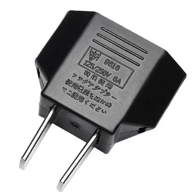 Alt view image 2 of 7 - GRLRCR EU Europe to US USA America Travel Plug Adapter AC Outlet Power Converter (1 Pack)
