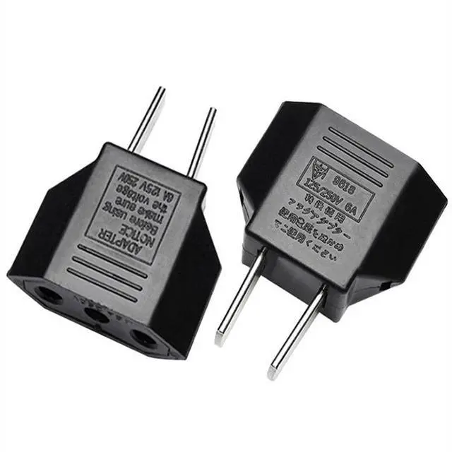 Alt view image 3 of 7 - GRLRCR EU Europe to US USA America Travel Plug Adapter AC Outlet Power Converter (1 Pack)