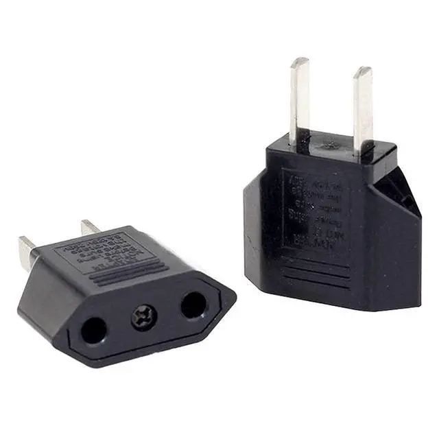 Alt view image 4 of 7 - GRLRCR EU Europe to US USA America Travel Plug Adapter AC Outlet Power Converter (1 Pack)