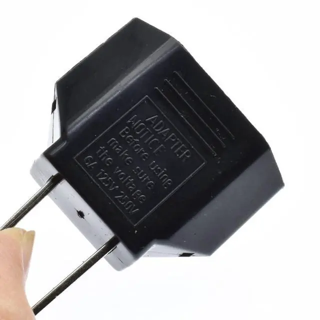 Alt view image 7 of 7 - GRLRCR EU Europe to US USA America Travel Plug Adapter AC Outlet Power Converter (1 Pack)