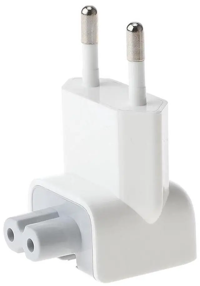 Main image of AC Adapter Europe Plug, Converter Travel Charger Adapter for Mac Book Mac/Book/Phone/Pod AC Power Adapter (1 -Pack)