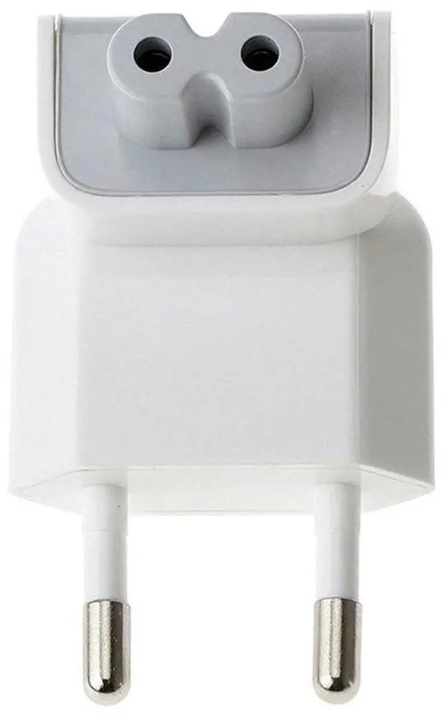 Alt view image 3 of 6 - AC Adapter Europe Plug, Converter Travel Charger Adapter for Mac Book Mac/Book/Phone/Pod AC Power Adapter (1 -Pack)