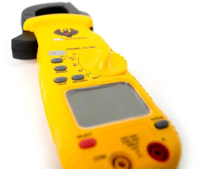 Alt view image 4 of 7 - DL369 Digital Clamp Meter HVAC Auto-Ranging 4000 Counts Volt Meter AC Amp Meter Measures AC Current AC/DC Voltage & Microamps Capacitance Resistance Diodes NCV Continuity Tester Live Wire Test