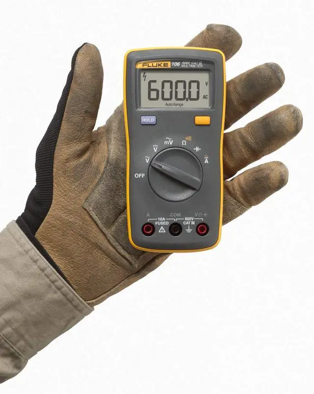 Alt view image 4 of 6 - _Mega Brand -106 Esp 106 Palm-sized Digital Multimeter