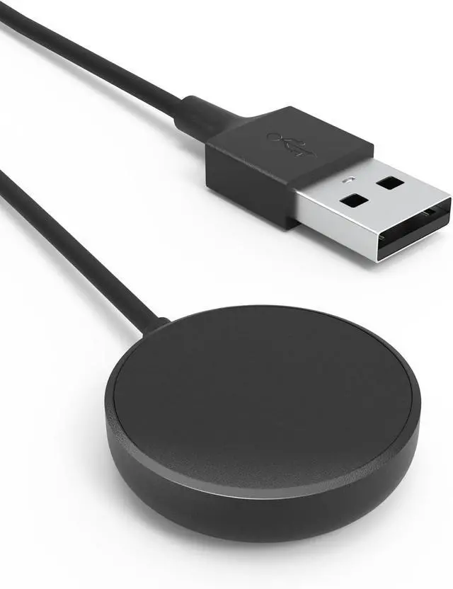 Main image of _Mega Brand Charger for Samsung Galaxy Watch 7/6/6 Classic/5/5 Pro/4/4 Classic/3/Active 2/Active 1/Ultra/Fe Galaxy Watch Charger 3.3Ft USB Magnetic Wireless Charging Cable Cord
