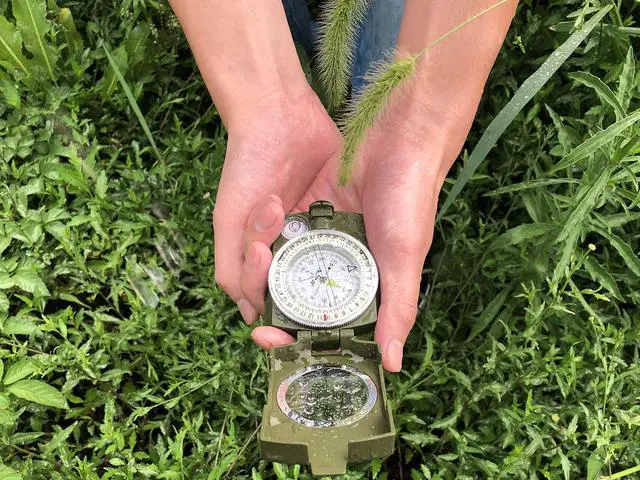 Alt view image 7 of 7 - Military Compass AF-4580 Lensatic Sighting Navigation, Waterproof and Shakeproof with Map Measurer Distance Calculator, Pouch for Camping, Hiking, Hunting, Backpacking (Camo)