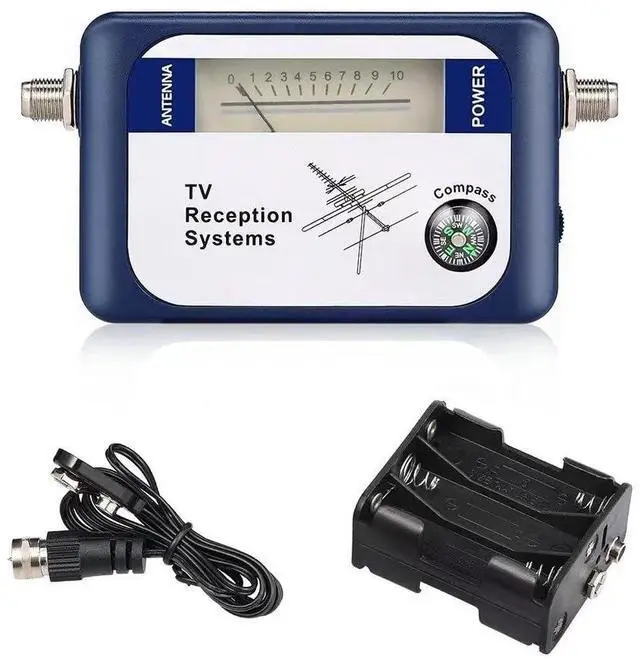Main image of _Mega Brand Digital Satellite Finder Digital TV Antenna Pointer Type TV Receiving System with Compass Terrestrial Signal Power Meter