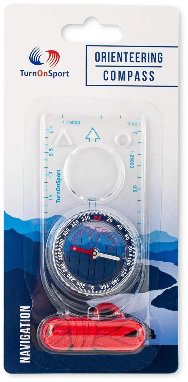 Alt view image 2 of 7 - Orienteering Compass - Hiking Backpacking Compass | Advanced Scout Compass Camping and Navigation | Boy Scout Compass Kids - Children Compasses for Map Reading - Baseplate Compass Survival