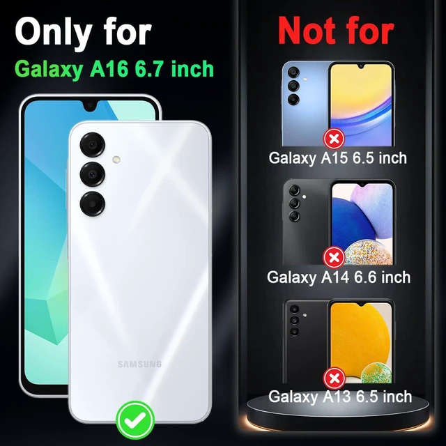 Alt view image 2 of 7 - for Galaxy A16 5G Case,Glow in The Dark Three Layer Heavy Duty Shockproof Full Protection Hard Plastic Bumper+Soft Silicone Protective Case for Samsung Galaxy A16 5G 6.7 inch,Purple