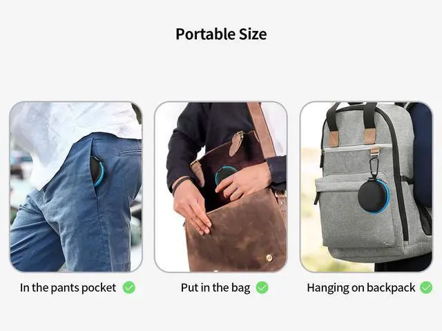 Alt view image 5 of 7 - _Mega Brand [5-Pack Earphone Carry Case, Small Round Pocket Earbud Travel Carrying Case with Zipper for Smartphone Earphone, Wireless Headset, USB Cable, SD Cards Storage Bags, Masks and More