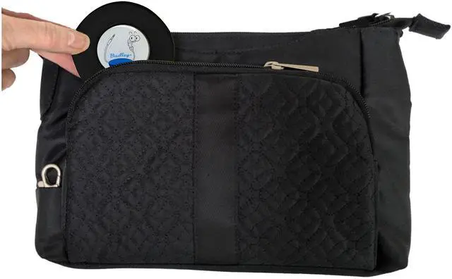 Alt view image 5 of 5 - _Mega Brand - Tangle-Free Earphone/Earbud Case Compact Storage System, Silicone (Black, Set of 1)