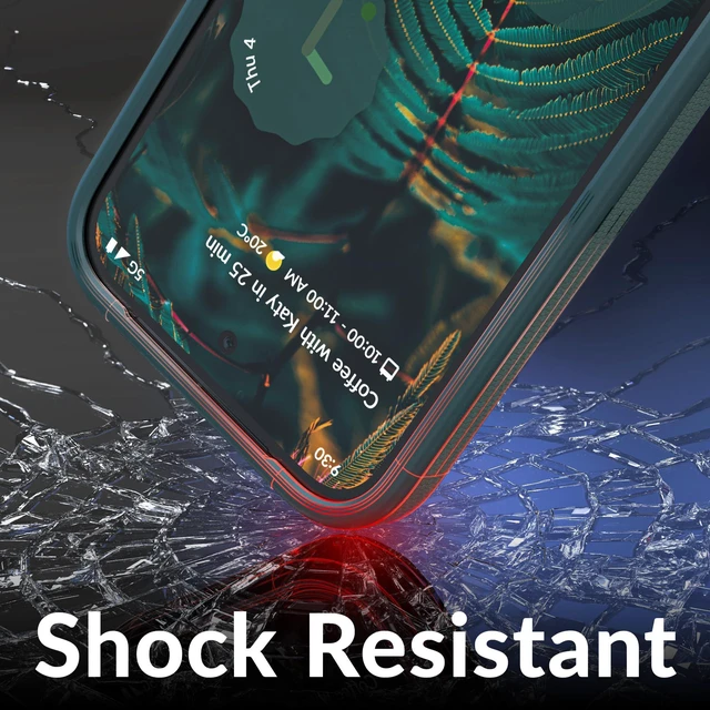 Alt view image 5 of 7 - Dual Guard for Google Pixel 9a Case - Forest Green | Designed for the Google Pixel 9a (6.3 inch) with Wireless Charging Compatibility and a Textured Grip
