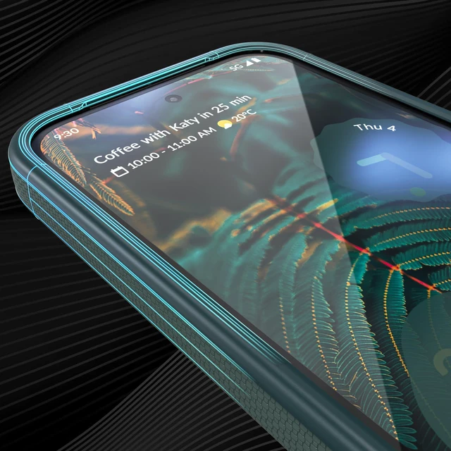 Alt view image 7 of 7 - Dual Guard for Google Pixel 9a Case - Forest Green | Designed for the Google Pixel 9a (6.3 inch) with Wireless Charging Compatibility and a Textured Grip