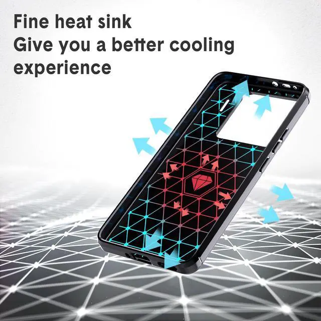 Alt view image 5 of 7 - _Mega Brand Designed for Xiaomi 15 Case,Flexible TPU [Brushed Texture] [Anti-Slip] Shockproof Military Protection Bumper Phone Case,Slim Case Cover for Xiaomi 15,Black
