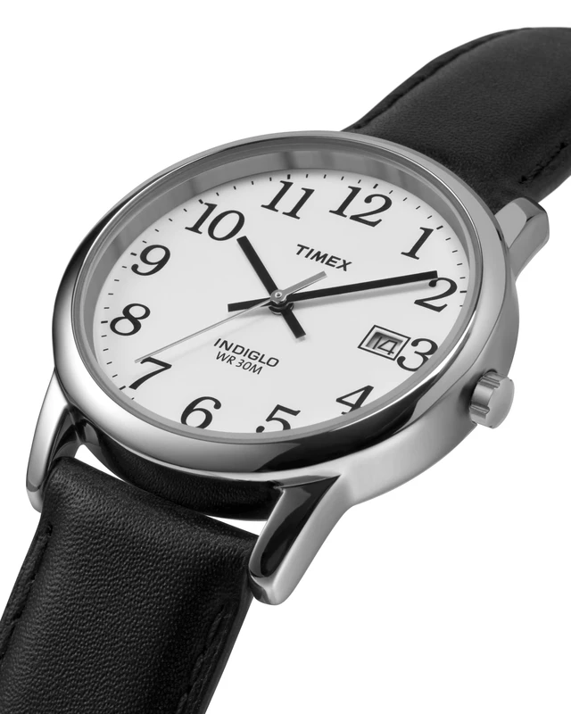 Alt view image 7 of 7 - T2H281 Easy Reader 35mm Black Leather Strap Watch