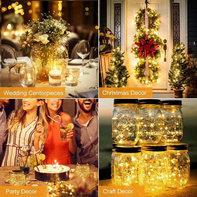 Alt view image 6 of 6 - 30 Pack Fairy Lights Battery Operated Twinkle Lights with 3 Modes