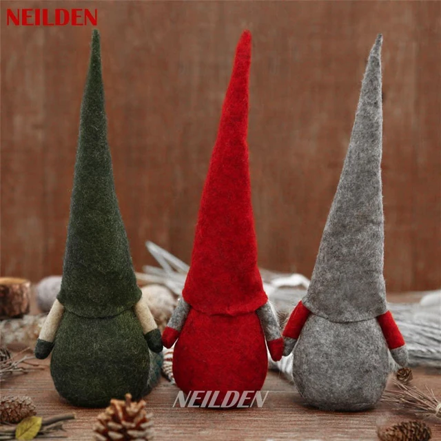 Alt view image 5 of 7 - 3pcs new Christmas Decoration Long Legs Rudolph Doll Christmas Children Gift Hotel mall Window Decoration
