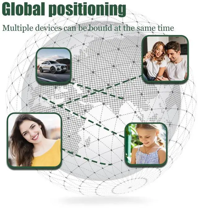 Alt view image 5 of 6 - _Mega Brand GPS Tracker for Vehicles,Car Portable Real Time GPS Tracking Device,Full Global Coverage Location Tracker for Car,Kids,Dogs.Long Standby/No Monthly Fee/No SIM Card Required/No Subscription