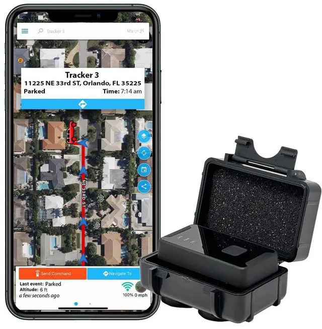 Main image of _Mega Brand  2.0 GPS Tracker - Bundle with Twin Waterproof Magnet Case for Vehicles, Assets - 4G LTE - Real-Time GPS Tracking Device  Instant Alerts