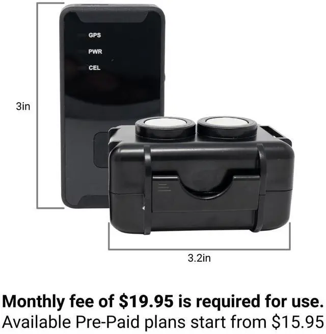 Alt view image 5 of 7 - _Mega Brand  2.0 GPS Tracker - Bundle with Twin Waterproof Magnet Case for Vehicles, Assets - 4G LTE - Real-Time GPS Tracking Device  Instant Alerts
