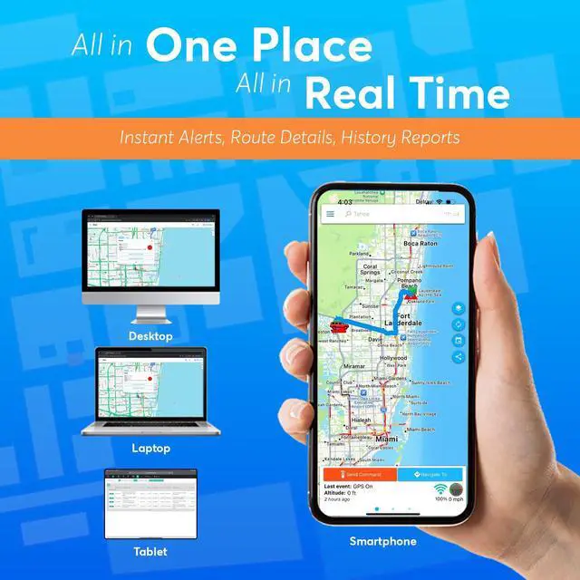 Alt view image 7 of 7 - _Mega Brand  2.0 GPS Tracker - Bundle with Twin Waterproof Magnet Case for Vehicles, Assets - 4G LTE - Real-Time GPS Tracking Device  Instant Alerts