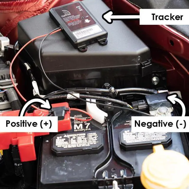 Alt view image 3 of 7 - _Mega Brand Wired GPS Tracker for Vehicles - Easy Installation on Car's Battery - Low Cost Subscription Plan Options