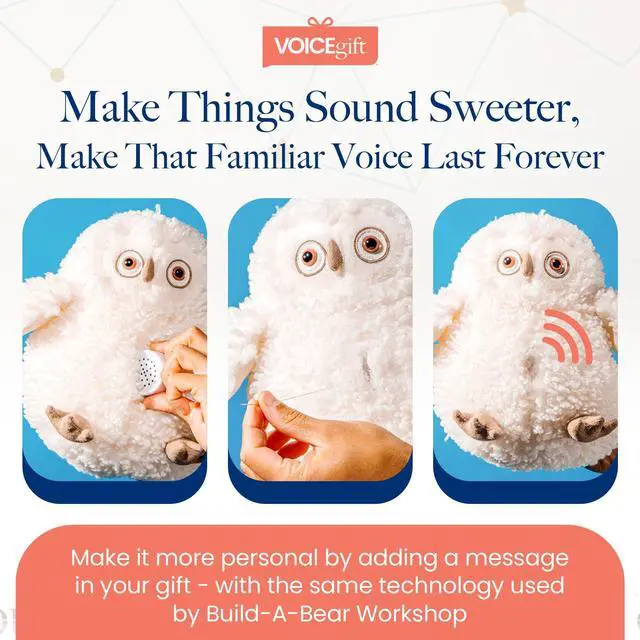 Alt view image 5 of 7 - Mini-Me, 60-Second Multi-Message Audio Recorder for Plush Toys, Quilts, Pillow, Crafts, Playful Mini Voice Gift Inserts for Custom Sound Gifting & DIY Projects 1-Pack