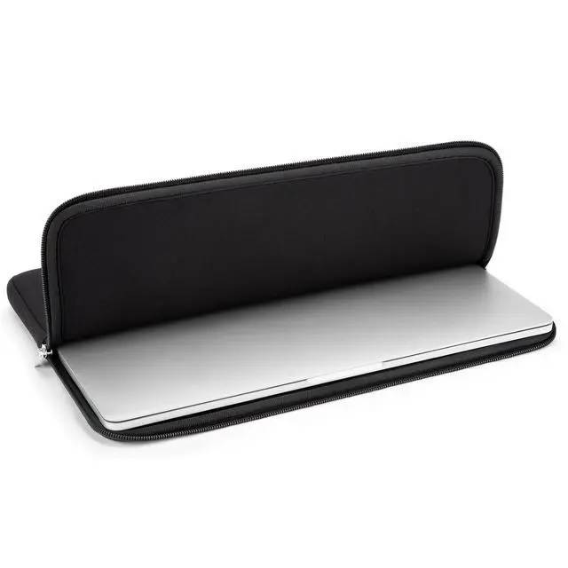 Alt view image 5 of 7 - _Mega Brand 14 Inch Laptop Sleeve Case Protective Soft Padded Zipper Cover Carrying Computer Bag Compatible with 14" Notebook Chromebook Tablet Ultrabook (Black)