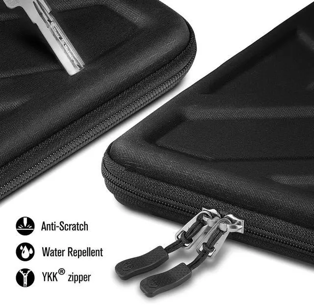 Alt view image 4 of 7 - Hard Shell Tablet Sleeve Case for 2026 iPad Air 11-inch (M4/M3/M2) & iPad (A16) 11th 2025, 11 Inch Pro M5/M4, 10.9"/10.2" i-Pad 10/9th Gen, 10.9" i-Pad Air 5/4th, Tablet Carrying Sleeve
