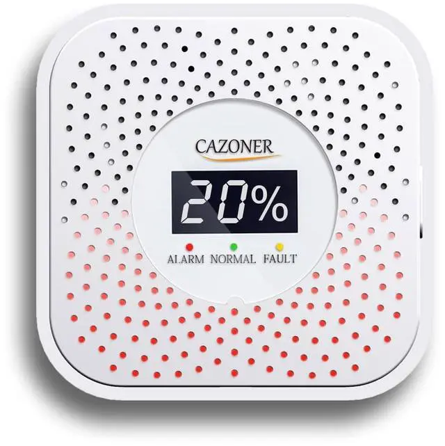 Main image of _Mega Brand Gas Leak Detector, Natural Gas Detectors, USB Plug-in Propane Gas Alarm, Combustible & Explosive Gas Alarm for RV, Kitchen, Home Safety, Methane, LNG, LPG Monitor, 10-Year Lifespan, White